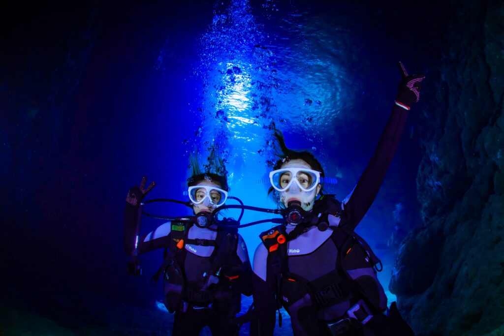 青の洞窟体験ダイビング