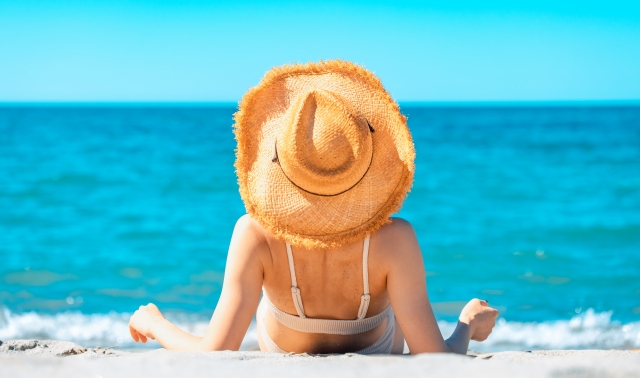 帽子、夏、持ち物