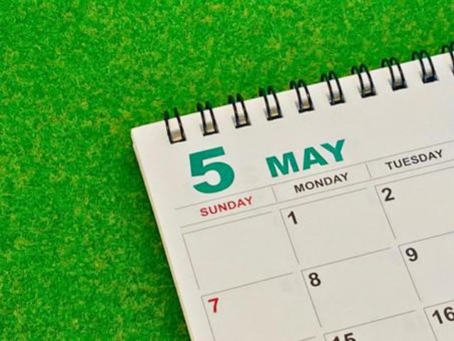 恩納村 カレンダー 5月