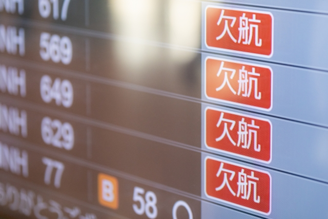 恩納村　掲示板　欠航　