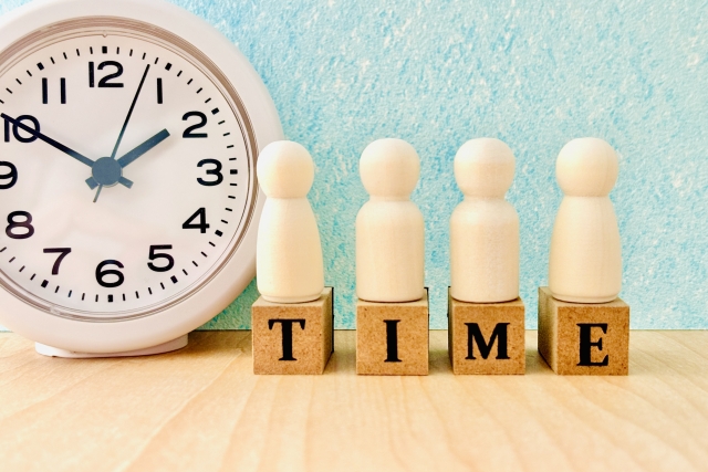 時計　時間　午後