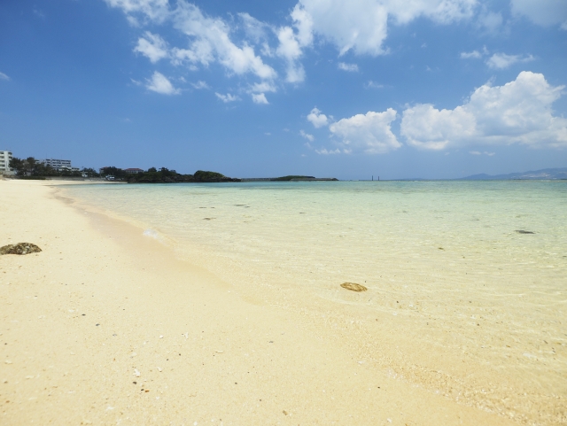 沖縄　恩納村　ダイヤモンドビーチ