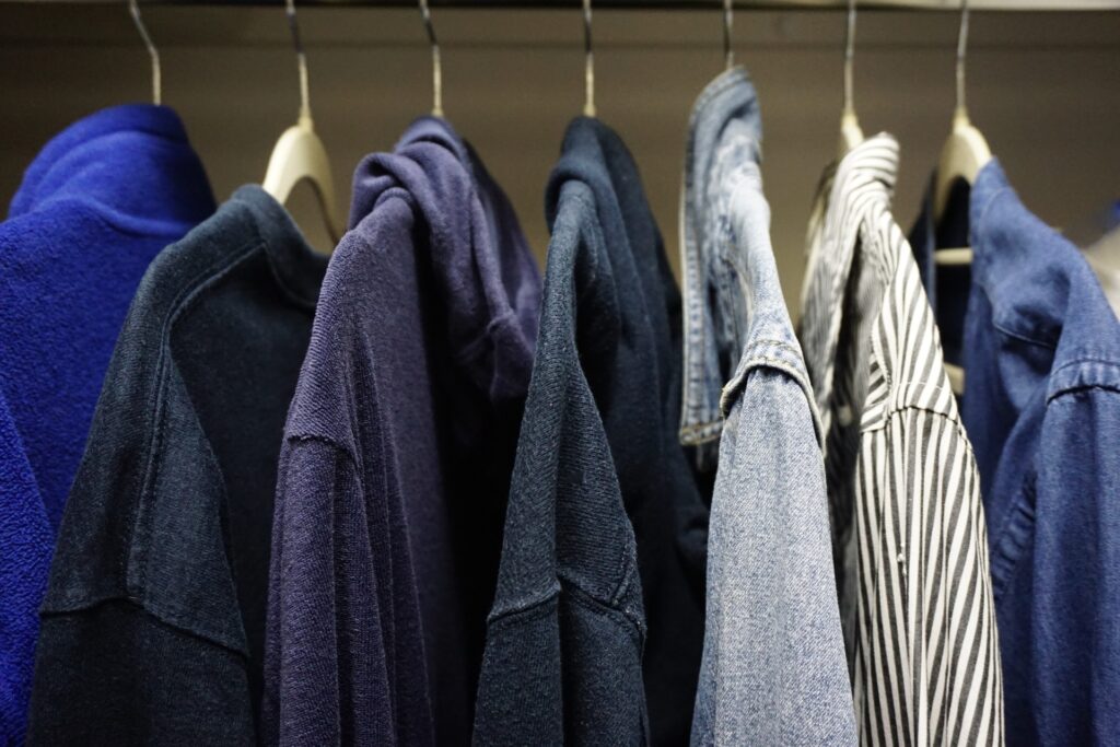 服　クローゼット 