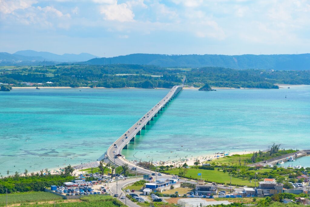 沖縄県　古宇利島　古宇利大橋