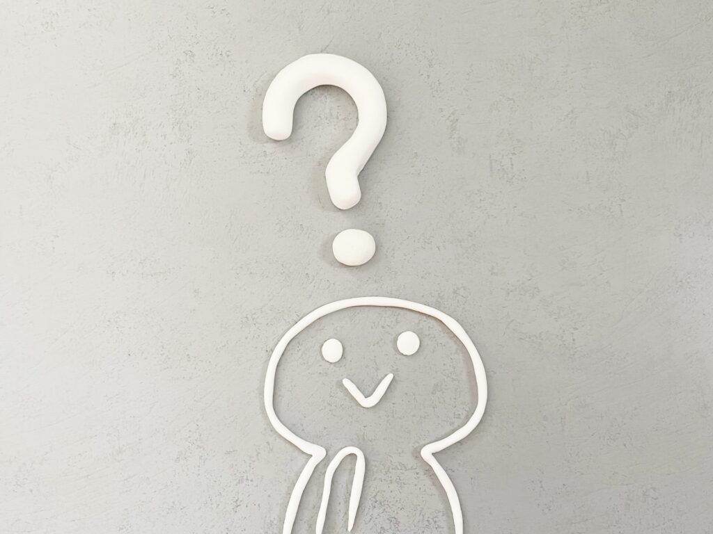 はてな　クエスチョン？