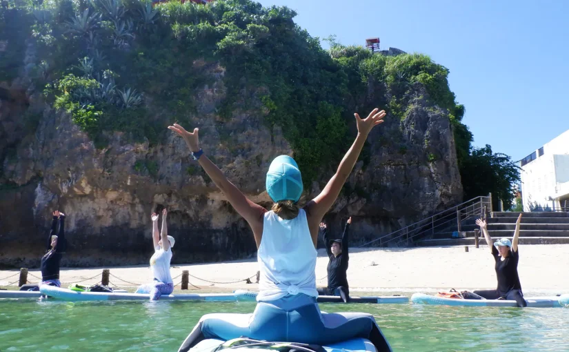 恩納村　ヨガ　サップヨガ