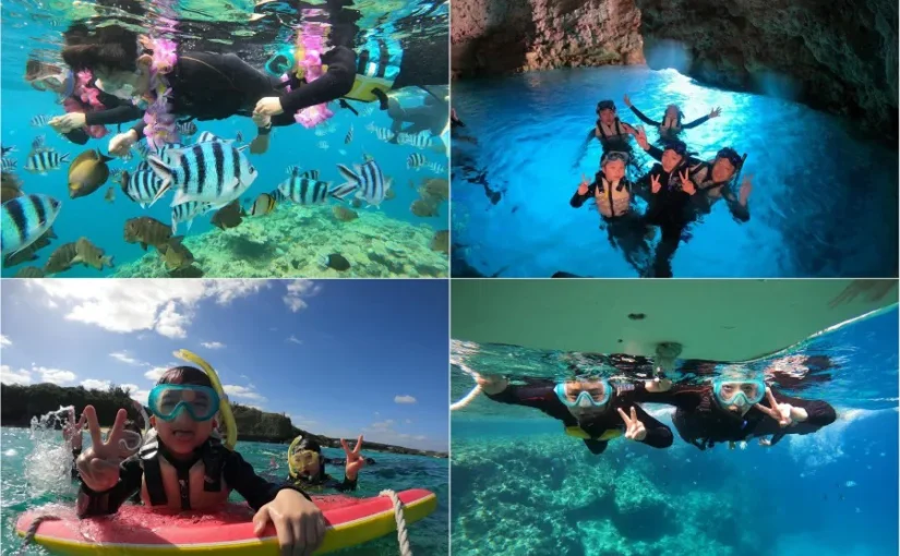 青の洞窟シュノーケリング