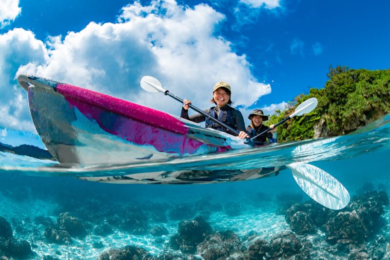 シーカヤック、カヌー、写真