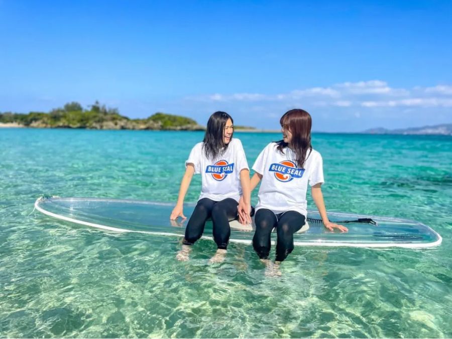 恩納村 SUP クリアサップ